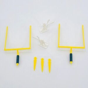 Tudor NFL Electric Football Eagles Goal Posts, Yard Sticks & 2 White Kickers
